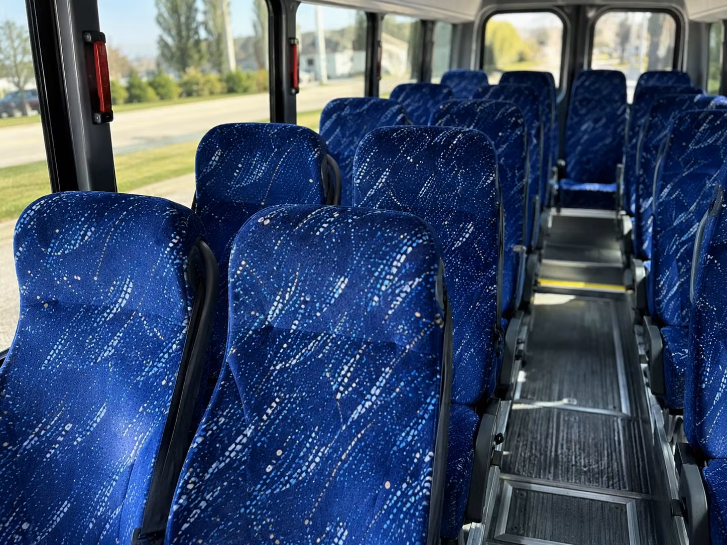 20 passenger minibus interior