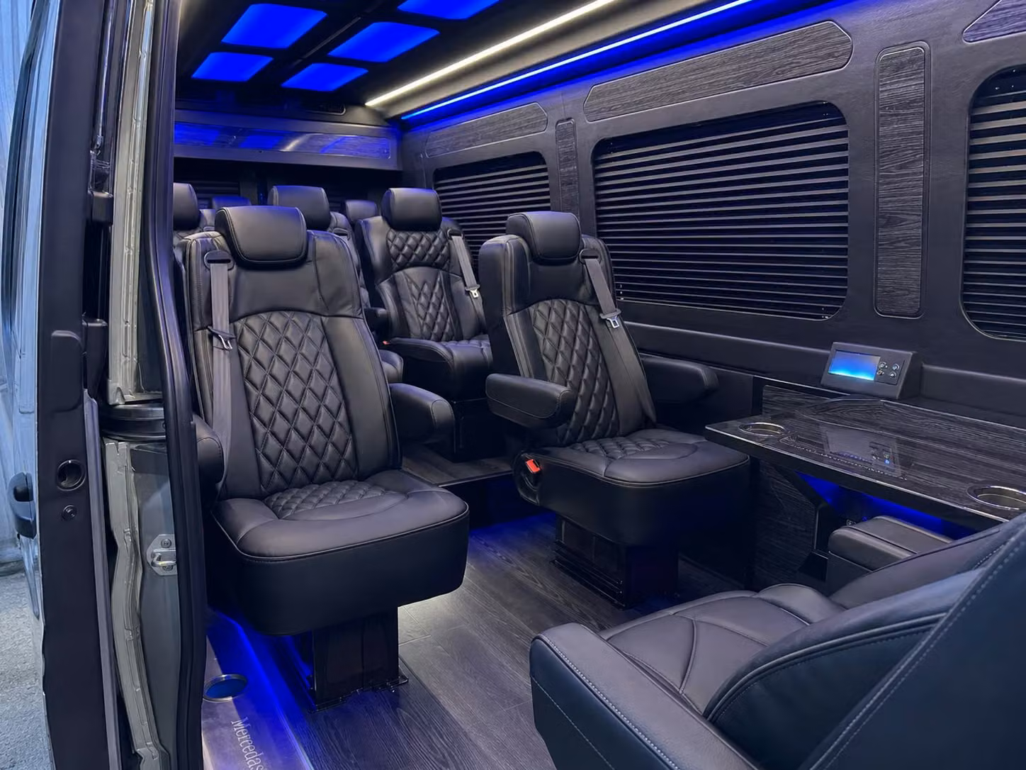 sprinter van transportation for groups and events across vallejo