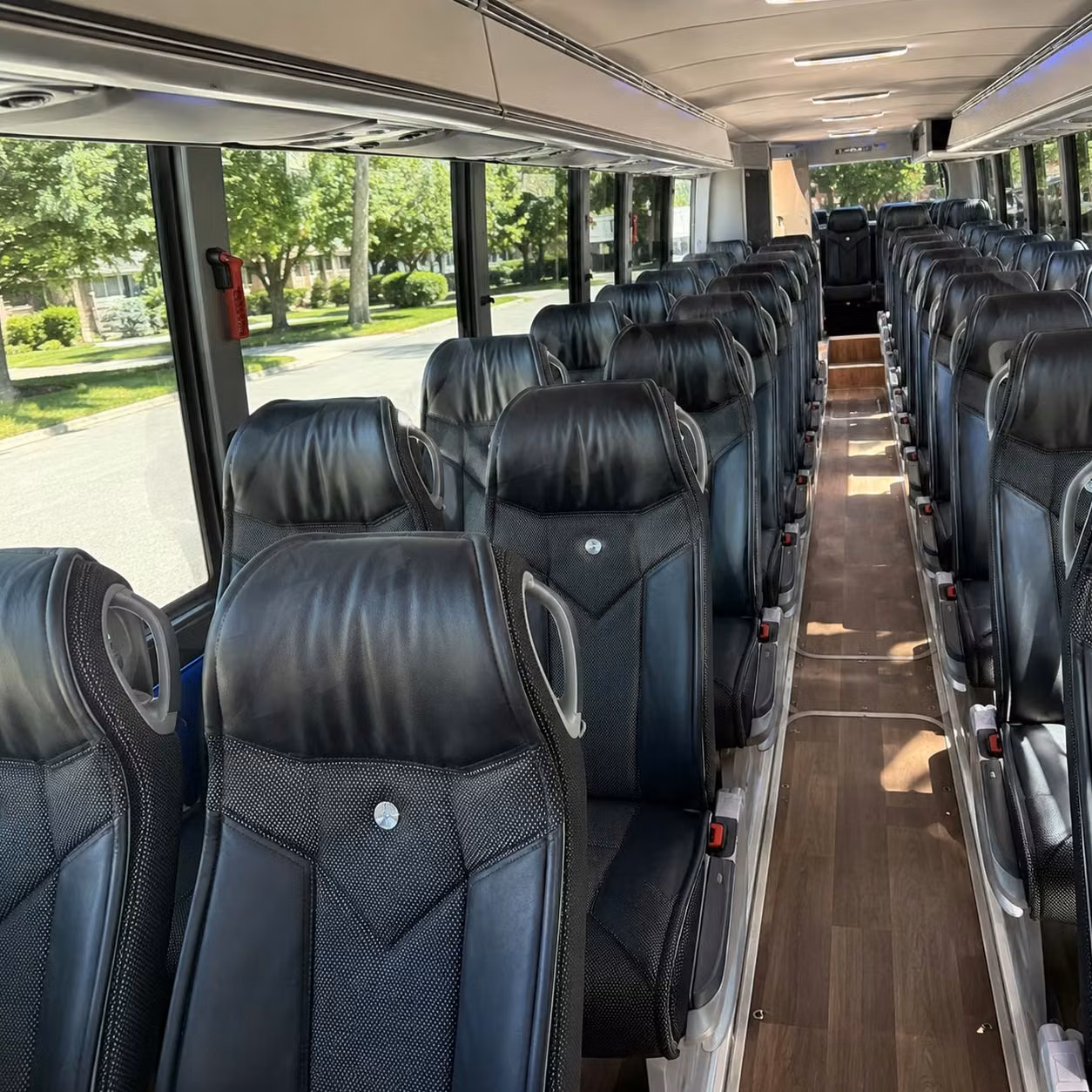 vallejo charter bus interior