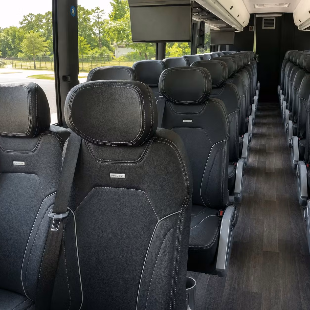 vallejo charter bus rental inside